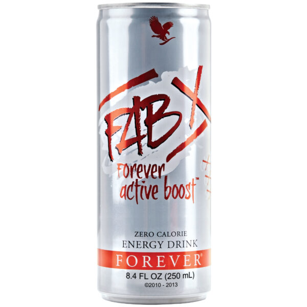FAB X Forever Active Boost X (Φυσικό ενεργειακό ποτό με γκουαρανά και βιταμίνες B, χωρίς θερμίδες)