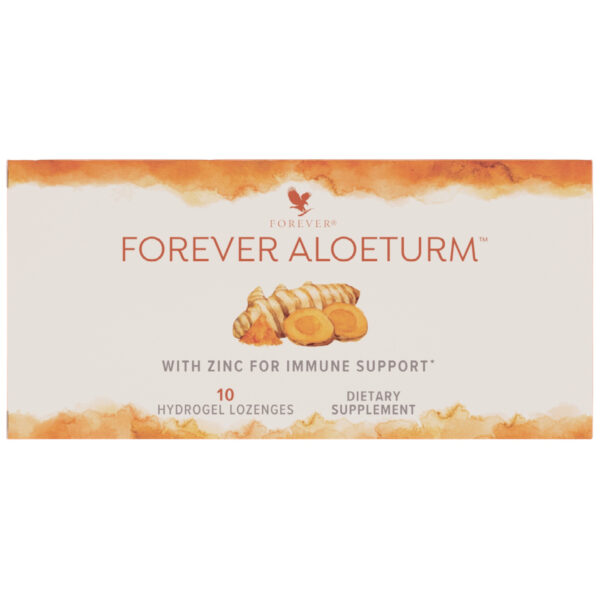 Forever Aloe Turm (Ζελεδάκια με κουρκουμά και ψευδάργυρο για ενίσχυση του ανοσοποιητικού)