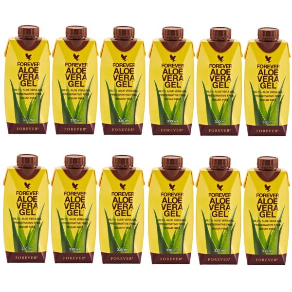 Forever Aloe Vera Gel Mini (Χυμός Αλόης Βέρα. 12 τεμάχια των 330 ml)