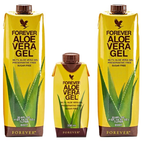 Forever Aloe Vera Gel Mini (Χυμός Αλόης Βέρα. 12 τεμάχια των 330 ml) - Image 2