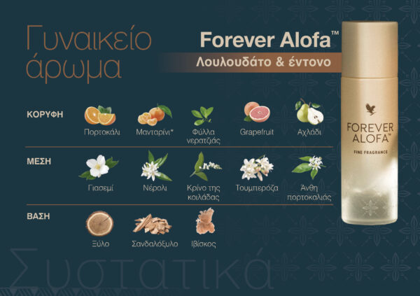 Forever Alofa Fine Fragrance for Her (Το γυναικείο άρωμα της αγάπης και της κομψότητας) - Image 4