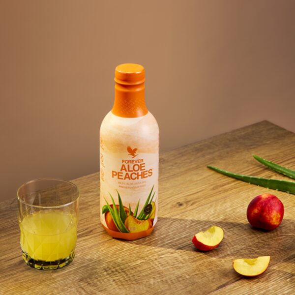 Forever Aloe Peaches  (Χυμός Αλόης Βέρα με ροδάκινο) - Image 3
