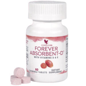 Forever Absorbent-D (Bιταμίνες D και E σε μασώμενα δισκία με γεύση φραγκόσυκο)