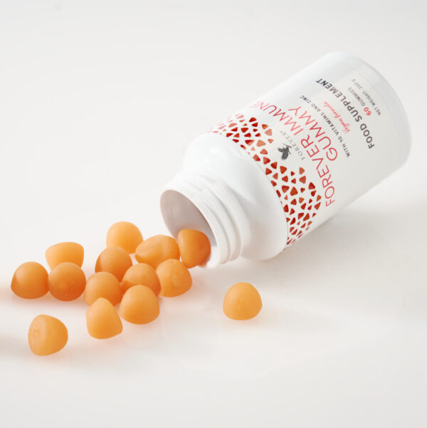 Forever Immune Gummy (Μασώμενα ζελεδάκια με 10 βιταμίνες και ψευδάργυρο που ενισχύουν το ανοσοποιητικό) - Image 3