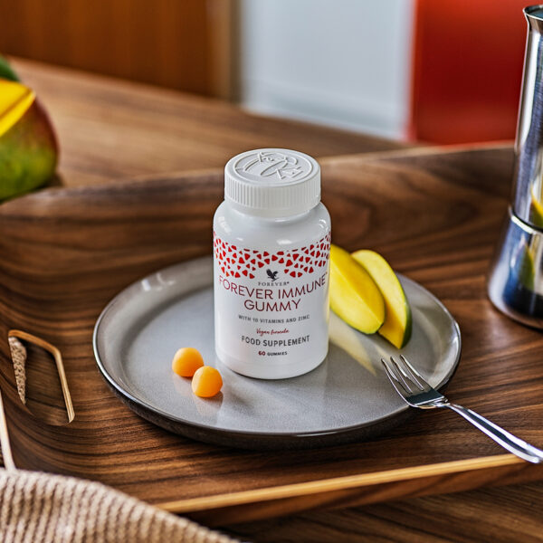 Forever Immune Gummy (Μασώμενα ζελεδάκια με 10 βιταμίνες και ψευδάργυρο που ενισχύουν το ανοσοποιητικό) - Image 4