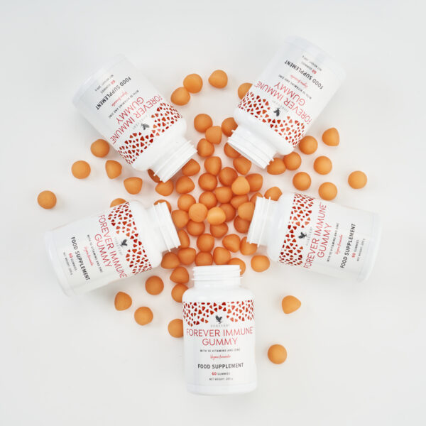 Forever Immune Gummy (Μασώμενα ζελεδάκια με 10 βιταμίνες και ψευδάργυρο που ενισχύουν το ανοσοποιητικό) - Image 5