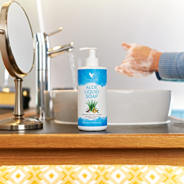 Forever Aloe Liquid Soap (Υγρό σαπούνι με αλόη και εκχύλισμα αγγουριού, για το πρόσωπο και το σώμα) - Image 5