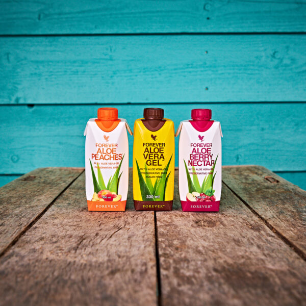 Forever Aloe Mini Combo Tripack (Χυμός Αλόης Βέρα σε τρεις γεύσεις. Τρία τεμάχια των 330 ml) - Image 2