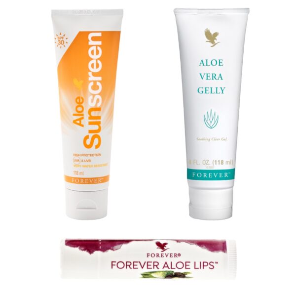 Forever Aloe Summer Bundle (Τρία βασικά προϊόντα Forever για το καλοκαίρι, σε ένα πακέτο)