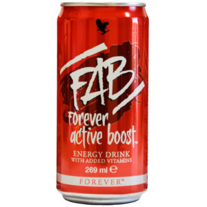 FAB Forever Active Boost ενεργειακό ρόφημα γκουαράνα 269ml