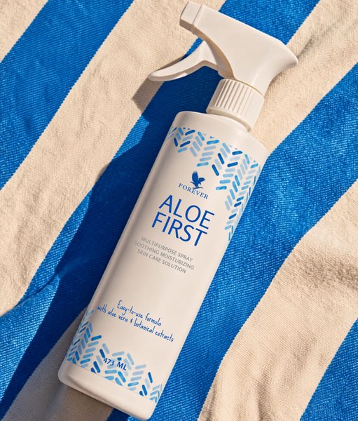 Forever Aloe First σπρέι αλόης βέρα για ανακούφιση μετά τον ήλιο & ενυδάτωση ερεθισμένου δέρματος