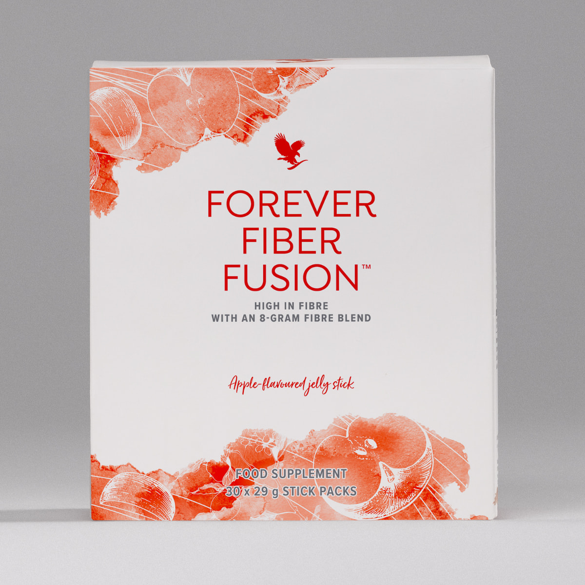 Forever Fiber Fusion μπροστινή όψη συσκευασίας 30 sticks με 8 γραμμάρια φυτικών ινών