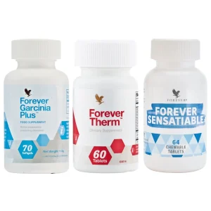 Forever Τριπλέτα Αδυνατίσματος – πακέτο Garcinia Plus, Therm και Sensatiable